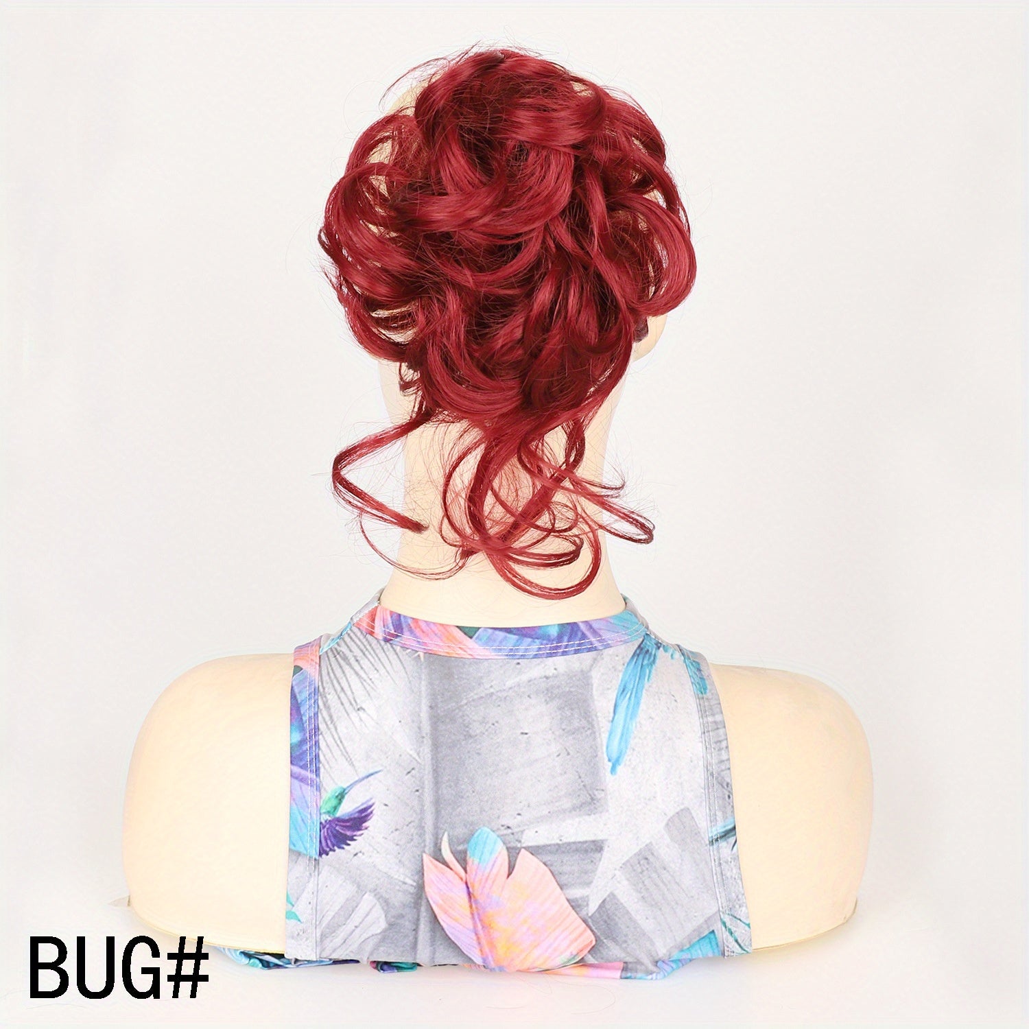 Women's Wavy Curly Synthetic Hairpiece Scrunchies for Tousled Updo