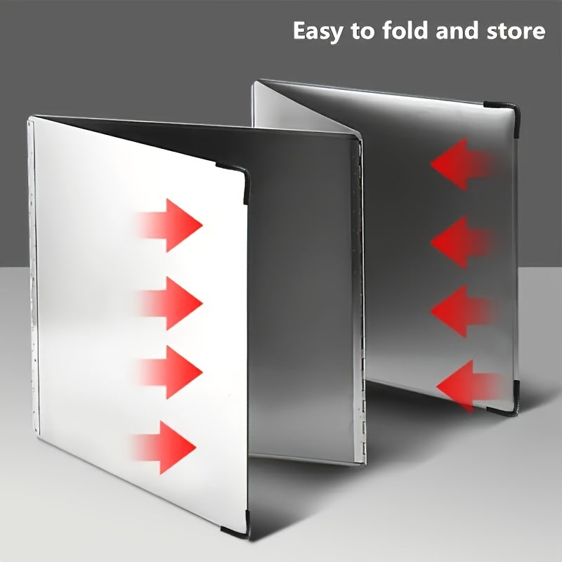 Stainless Steel Grease Trap for Cooktops, Splash Protection, Heat Insulation