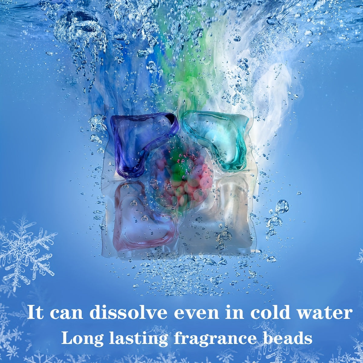 Plastic-Free Laundry Detergent Pods with Long-Lasting Fragrance and Deep Cleaning