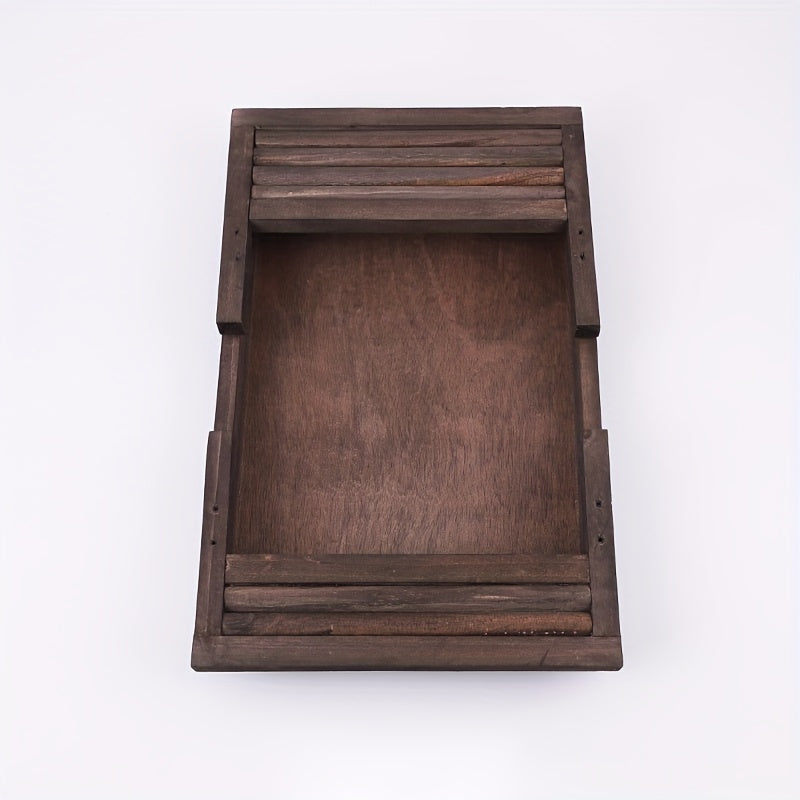 Baby Photo Props for Newborns and First Month Milestones Wooden Bedset for Children's Photos Christmas Halloween Thanksgiving