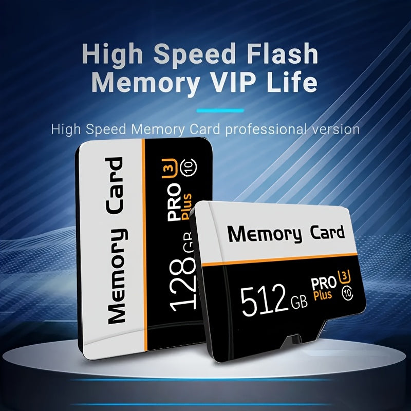 High-Speed 512GB and 128GB MicroSDXC Memory Cards for Smartphones Cameras and Surveillance