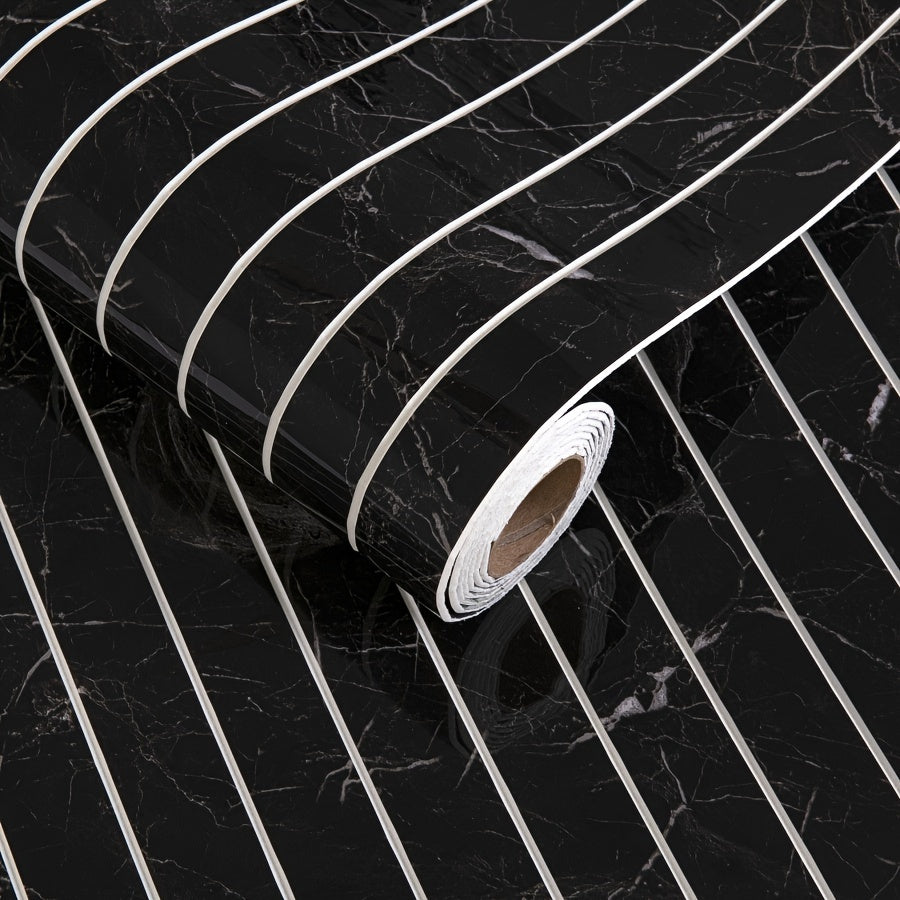 Self-Adhesive 3D Wall Panel Vinyl Curved Edges Shapes and Stripes Style for Ceilings and Partitions