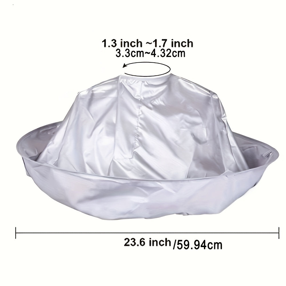 Moslashuvchan Soch Kesish Kapa, Katlanadigan Salon Soch Mantilari, Kattalar, Erkaklar, Ayollar uchun