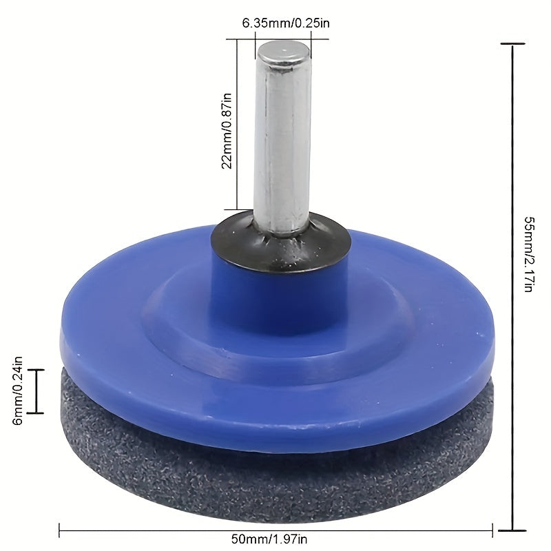 Lawn Mower Blade Sharpener For Power Drill Hand Drill Durable Steel