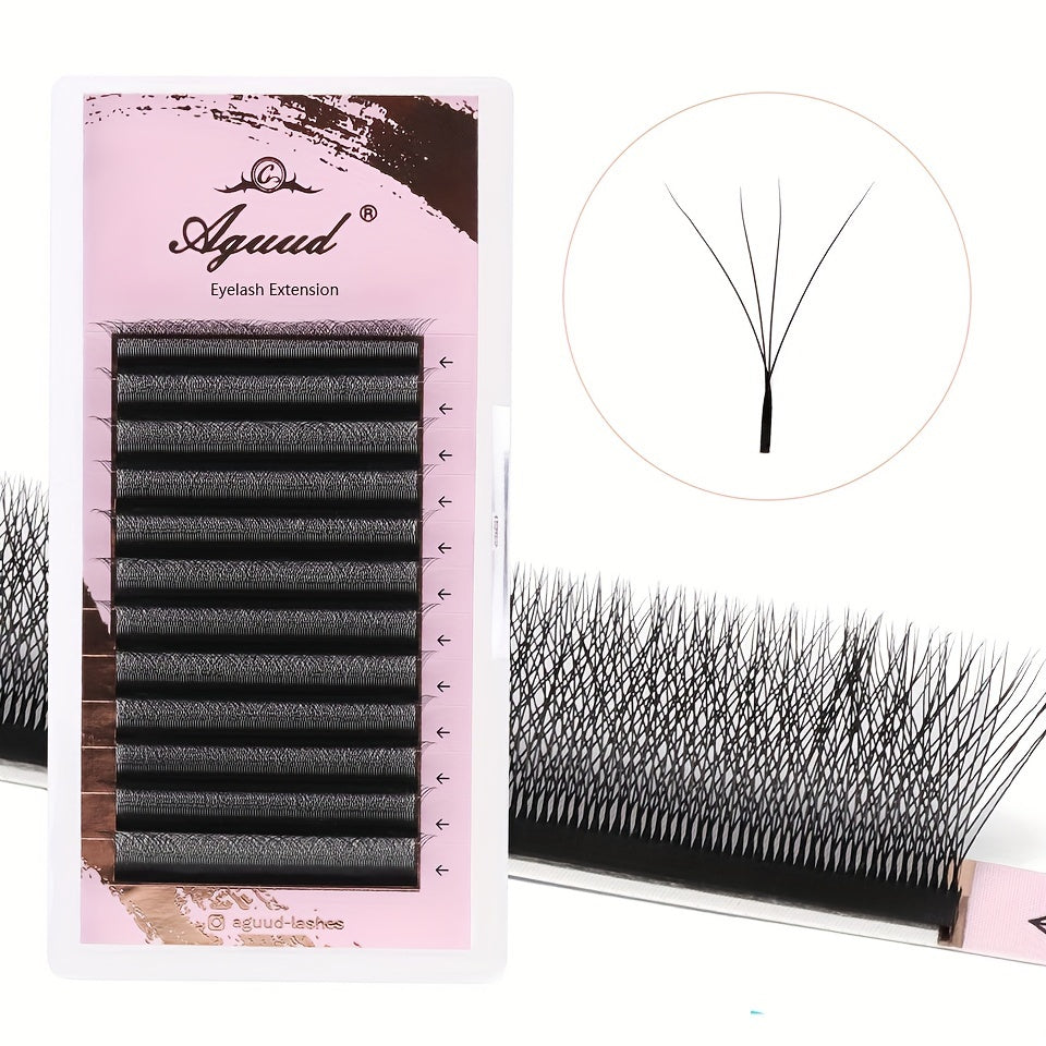 4D Handmade Premade Fans for Volume Lash Extensions Natural C Curl D Curl