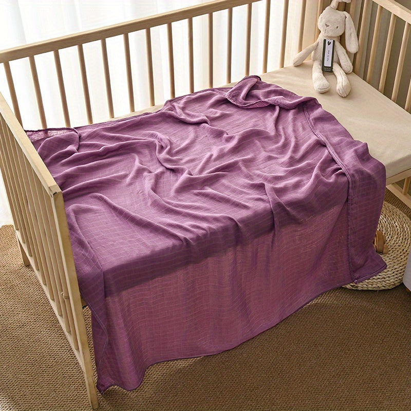 Baby Blanket Square Bamboo Fiber Soft Safety and Comfort for Infants