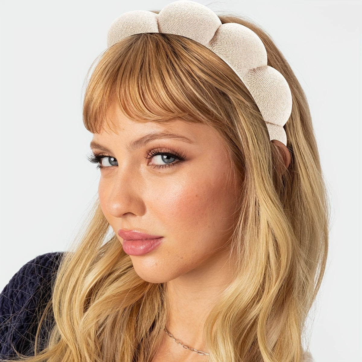 Set de diademas de spa para mujer, pulseras y pinzas para el cabello para lavar la cara