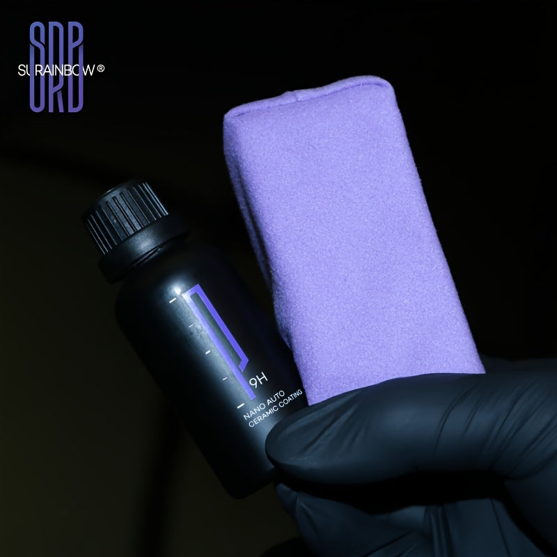 Kit de recubrimiento cerámico nano 9H para coches, hidrofóbico, resistente a arañazos, de alto brillo, 30ml