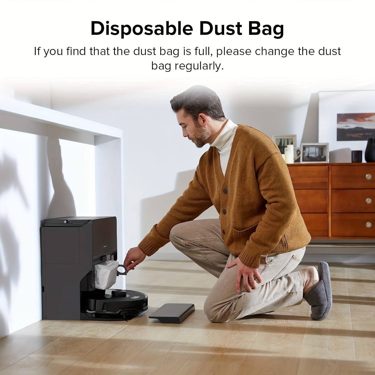 24pcs Robot Vacuum Accessories Kit for Roborock S8 Max Ultra Main Brush Side Brushes Filters Mops Dust Bags Edge Mop