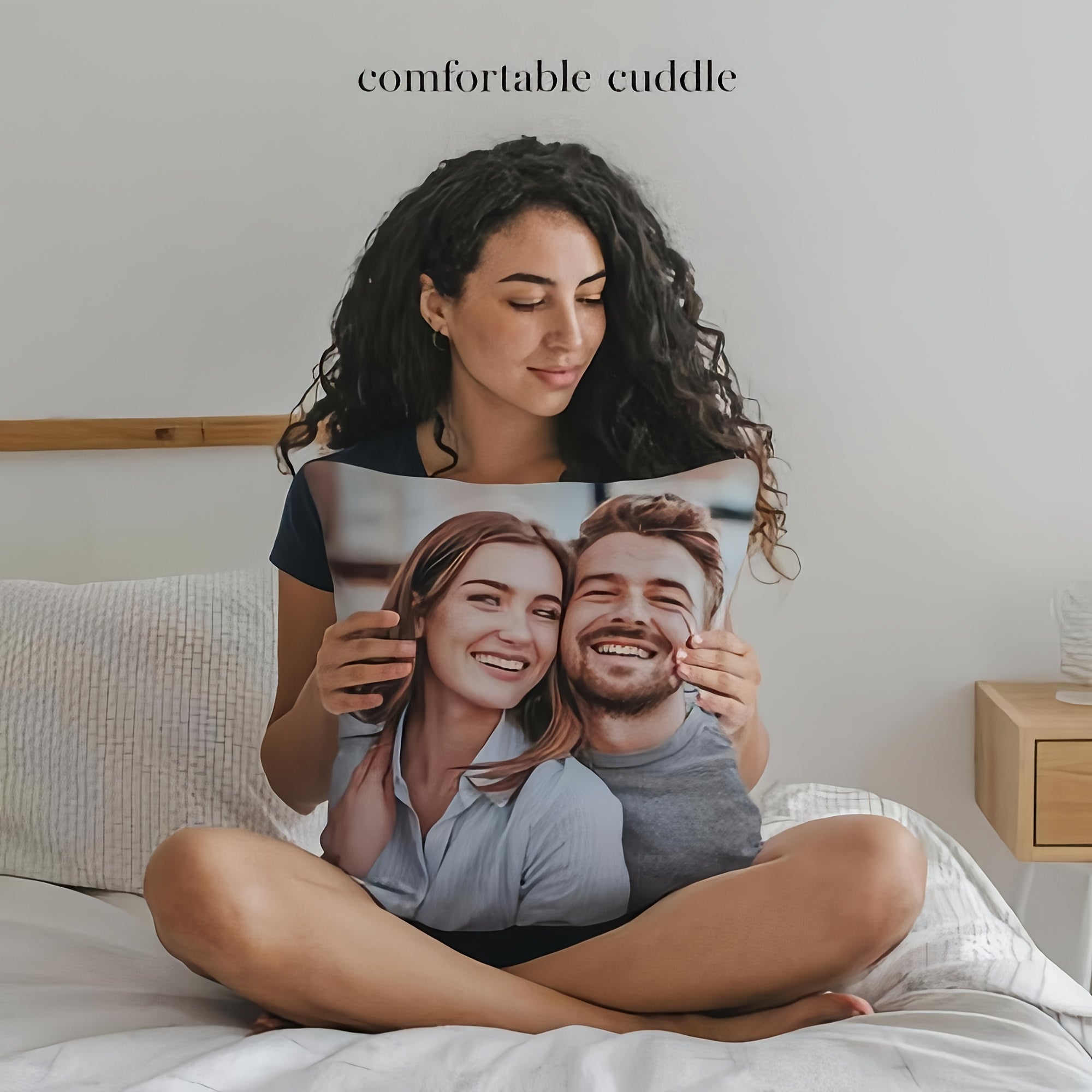 Funda de almohada personalizada para vacaciones y regalos, impresión por un lado, decoración del hogar
