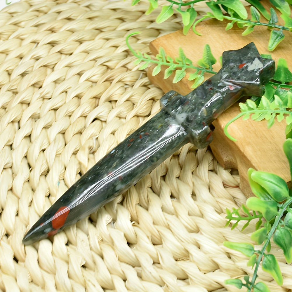 Amethyst Crystal Sword Natural Quartz Fengshui Home Decor Gift