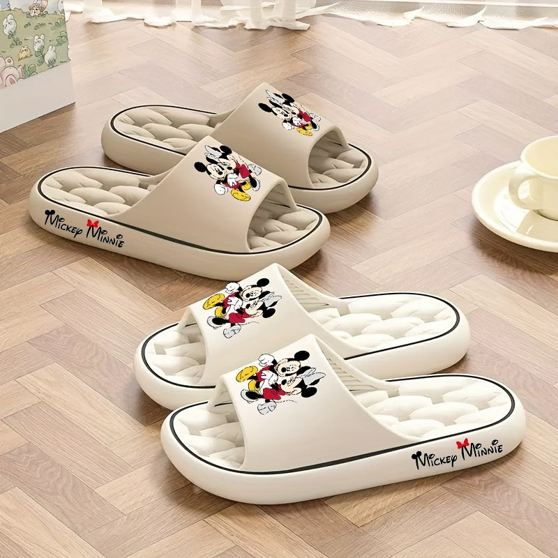 Unisex EVA Slippers Non-Slip Indoor Outdoor House Shoes Black White