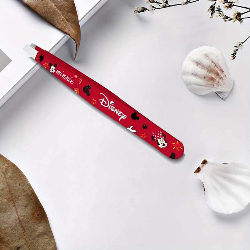 Unisex Stainless Steel Eyebrow Tweezers for Shaping and Facial Hair Removal