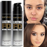 Base de maquillaje líquida de cobertura total para mujer, acabado mate natural, resistente al agua, 30g