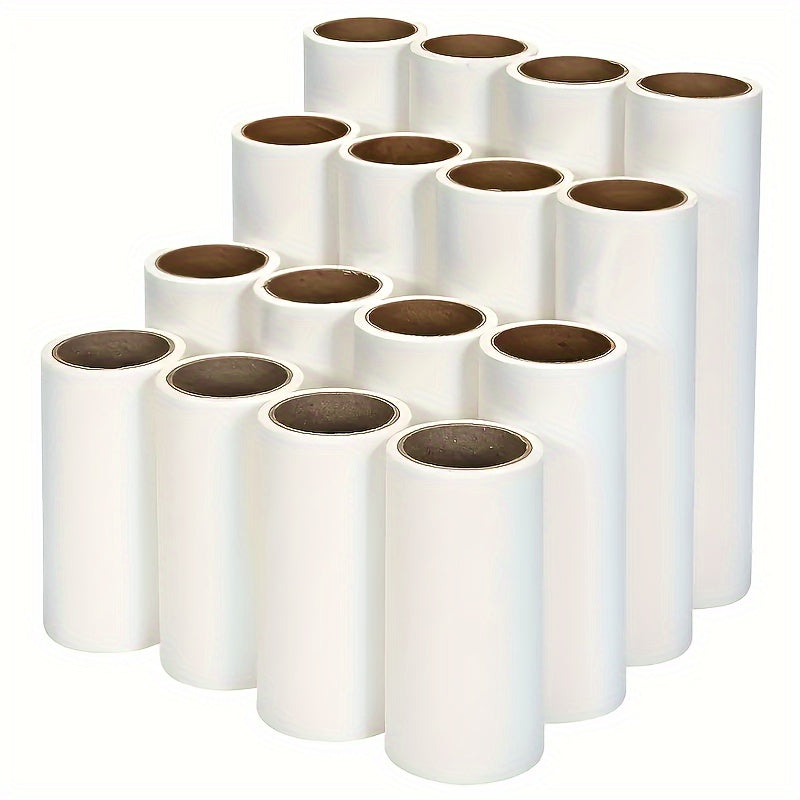 Portable Pet Hair Lint Remover Roller Kit with Extra Sticky Refills for Clothes and Carpets