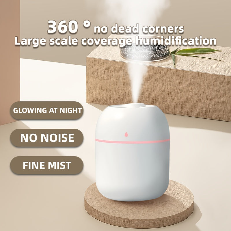 Versatile Night Light Aromatherapy Machine with USB Humidifier and Lucky Color Car Diffuser
