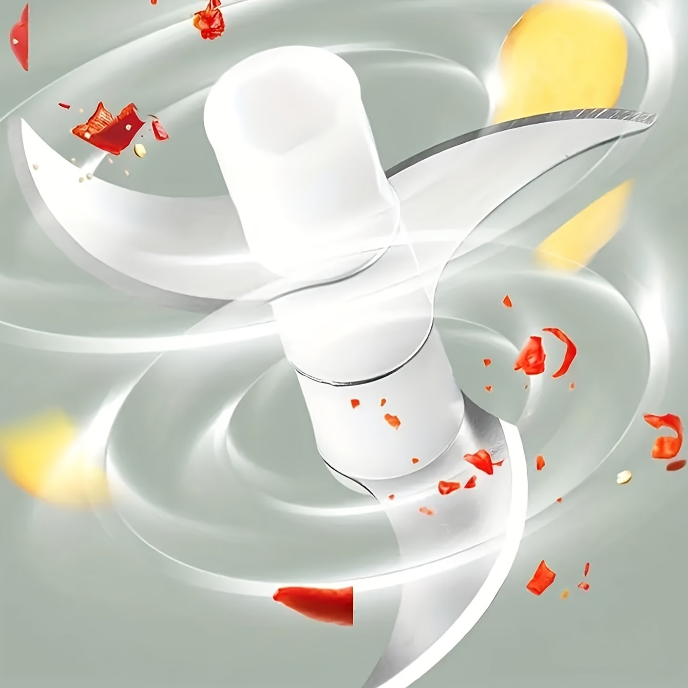 Mini Electric Garlic Chopper Portable Food Processor 250ml Rechargeable