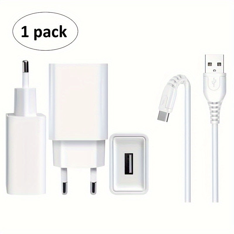 Universal 10W USB Wall Charger Compact 5V2A EU Plug Portable Power Adapter