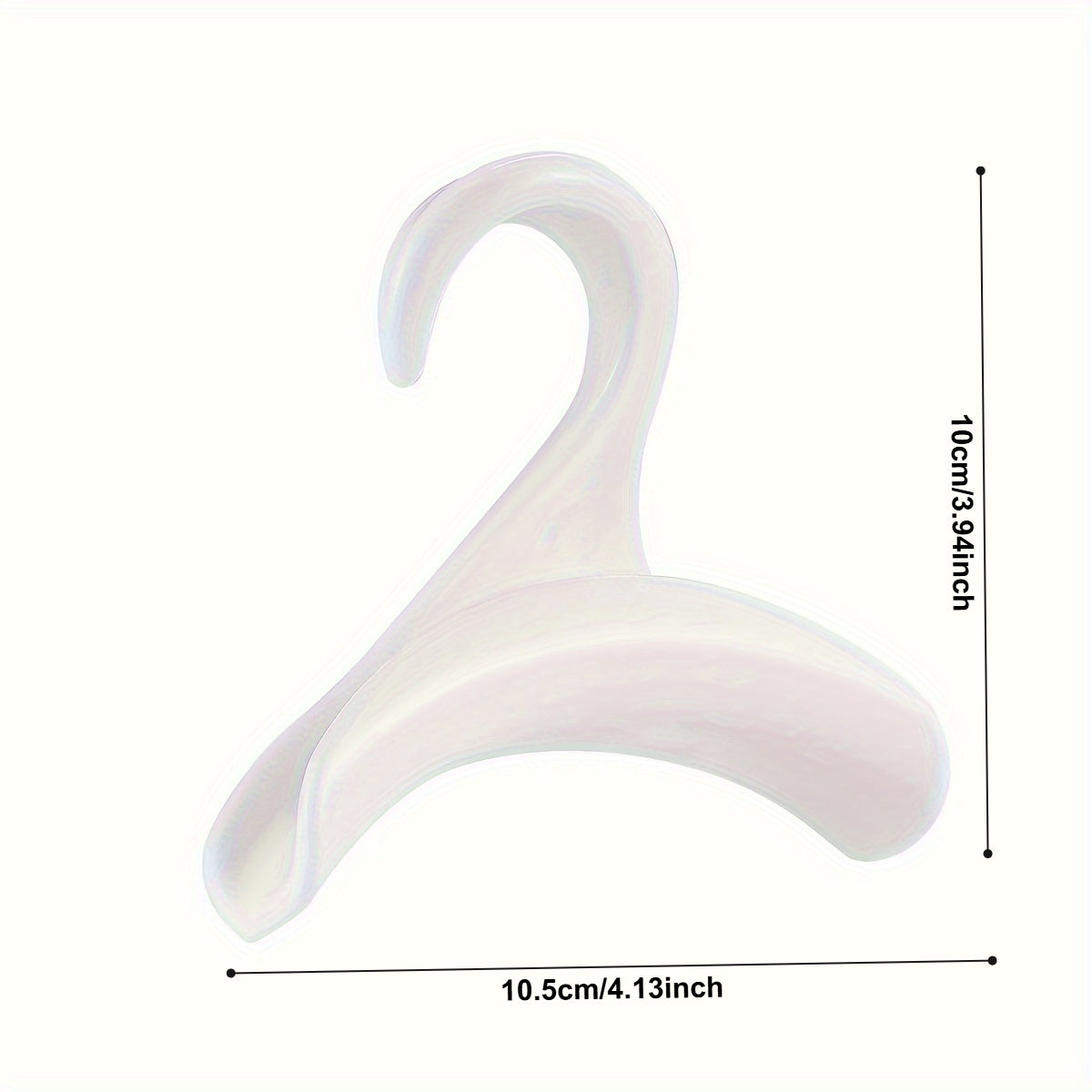 Set of 10 Space-Saving Hooks for Handbags Belts Scarves and Hats