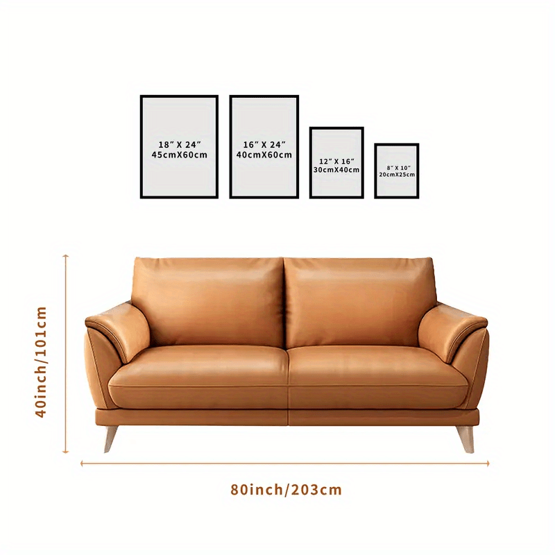 Personalized Movie Theme Canvas Wall Art in Pine Wood Frame