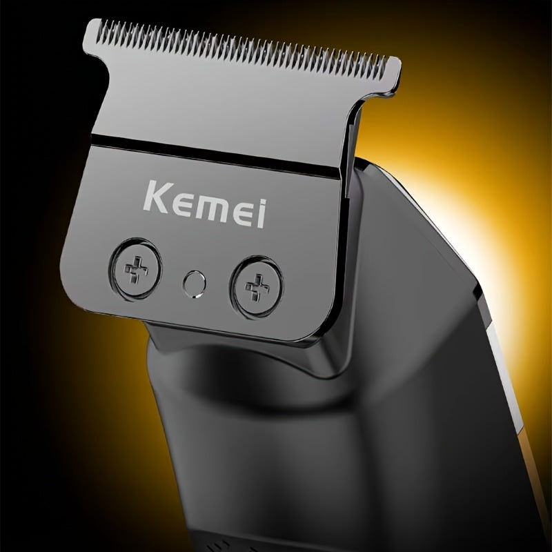 Electric Hair Clipper for Men LED Light USB Rechargeable 1200mAh Lithium Battery Adjustable Voltage