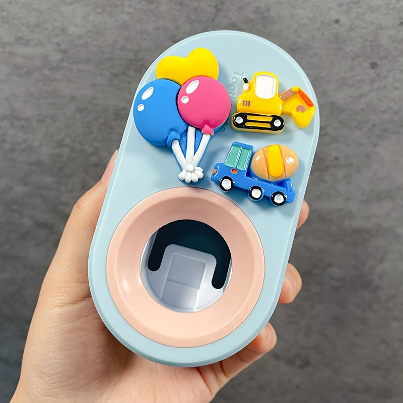 Devorga o'rnatiladigan tish pastasi siqgichi, oson o'rnatish, qiziqarli 3D dizayn, teshik ochmaslik xususiyati va yuviladigan yopishtiruvchi bilan. Hammomni tartibga solish uchun ideal, och ko'k va pushti ranglarda mavjud.