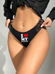 Women's Lace Triangle Panties Comfortable Sexy Underwear