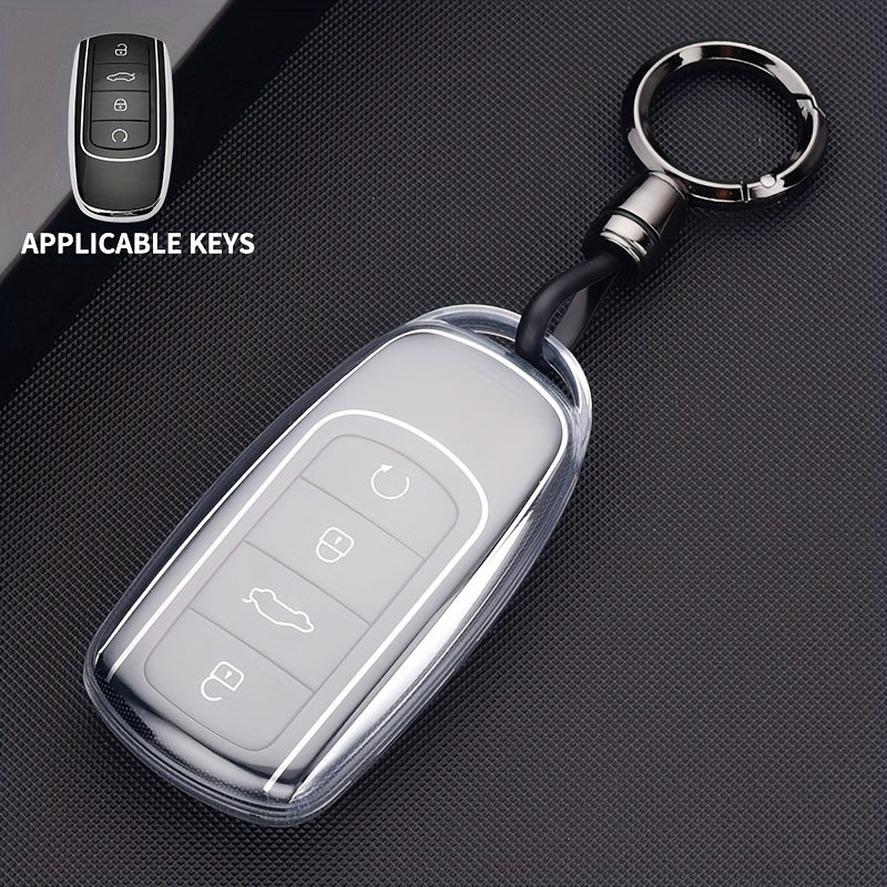 Universal TPU Car Key Cover For SUV And Sedan Durable Protective Case