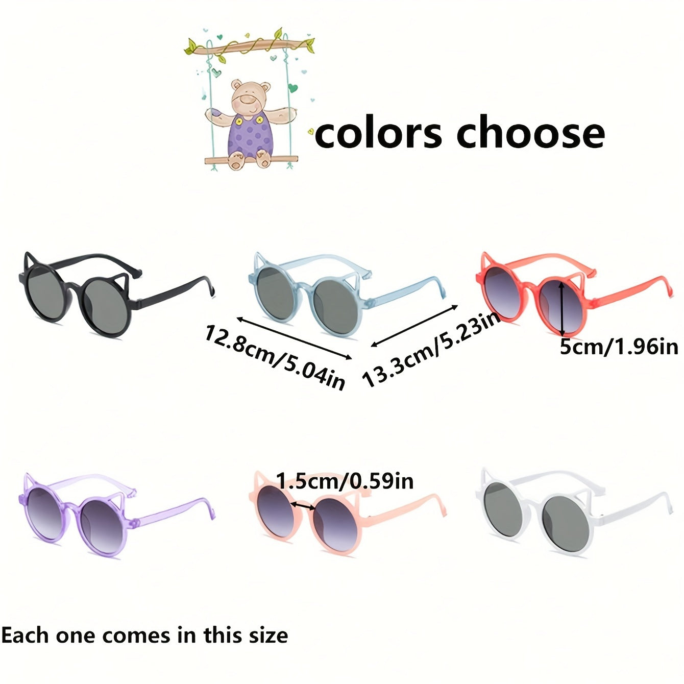 2-Pack Cat Eye Glasses for Women Men PC Frame AC Lens Decorative Fashion Accessories