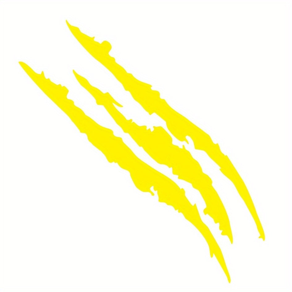 Car Scratch Stickers Personalize Your Vehicle Unique Ghost Claw Design