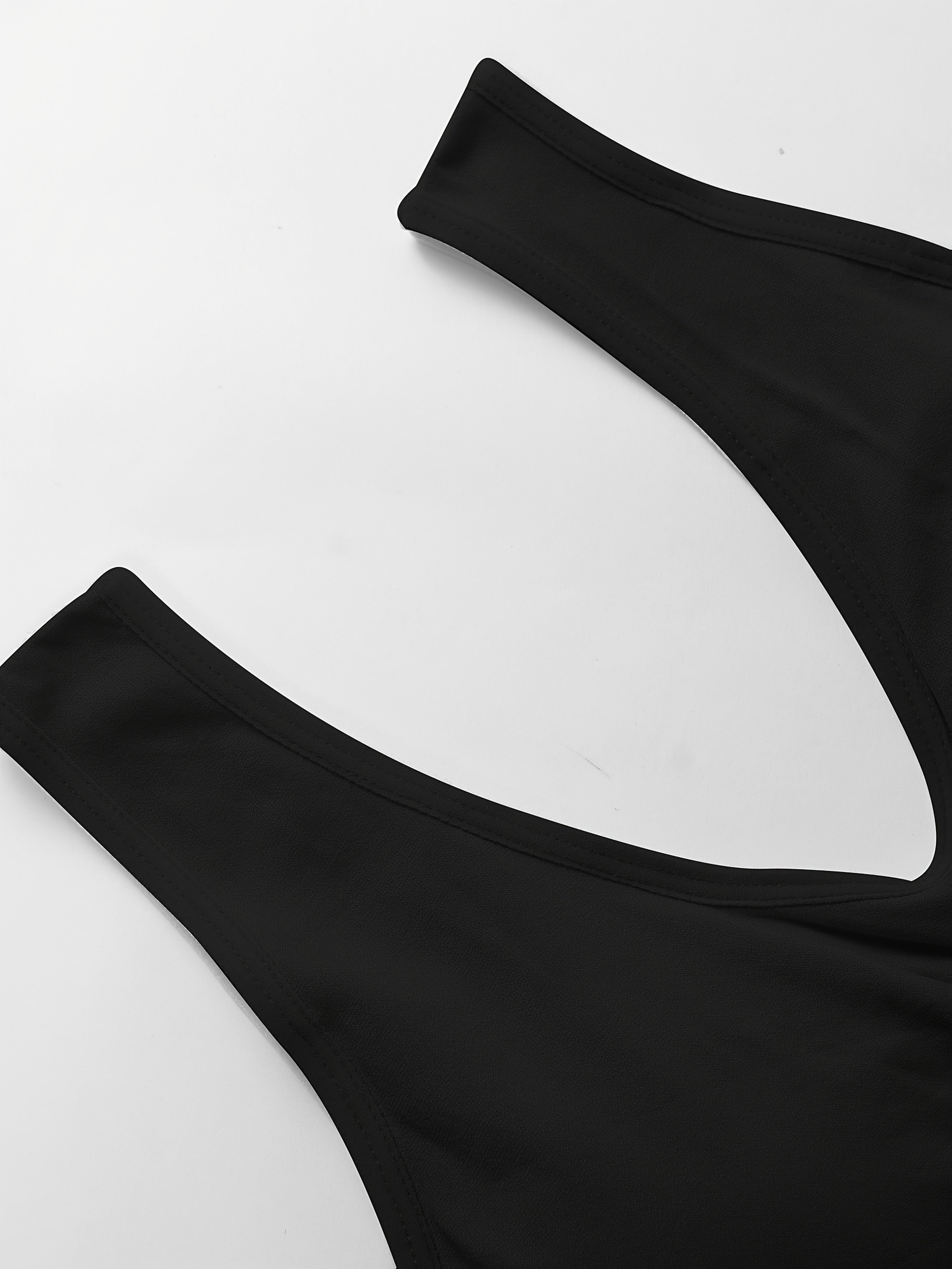 Women's Plus Size Black Sports Bras Pack Breathable Wireless Comfortable