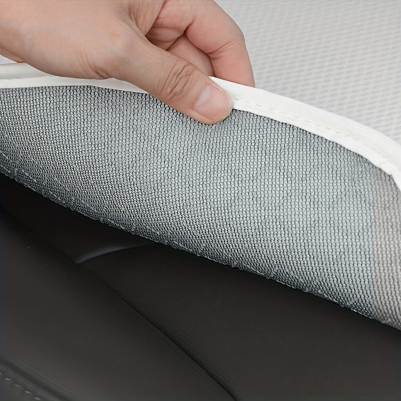 Universal viskoza o'rindiq yostiq to'plami old va orqa avtomobillar uchun, sirpanishga qarshi, nafas oladigan