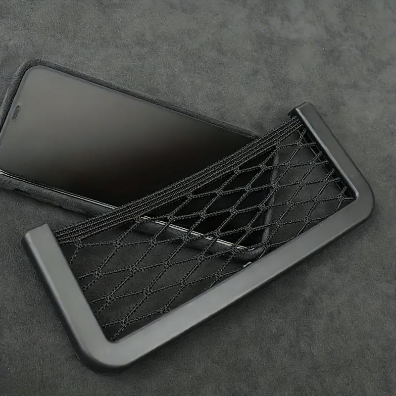 Универсальный сетчатый органайзер для автомобиля для мобильных телефонов и мелочей