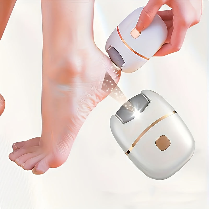 Afilador eléctrico recargable para pies con batería de 500mAh para cuidado de pies con piel seca y agrietada