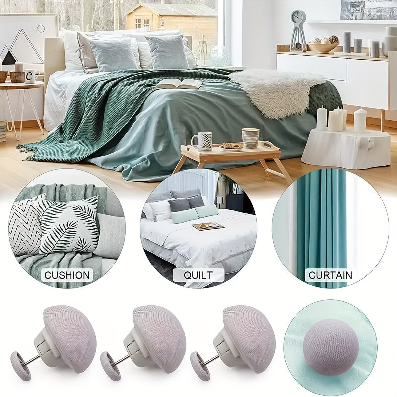 Set of 6 Non-slip Quilt Clips for Secure Blanket and Cover Holders