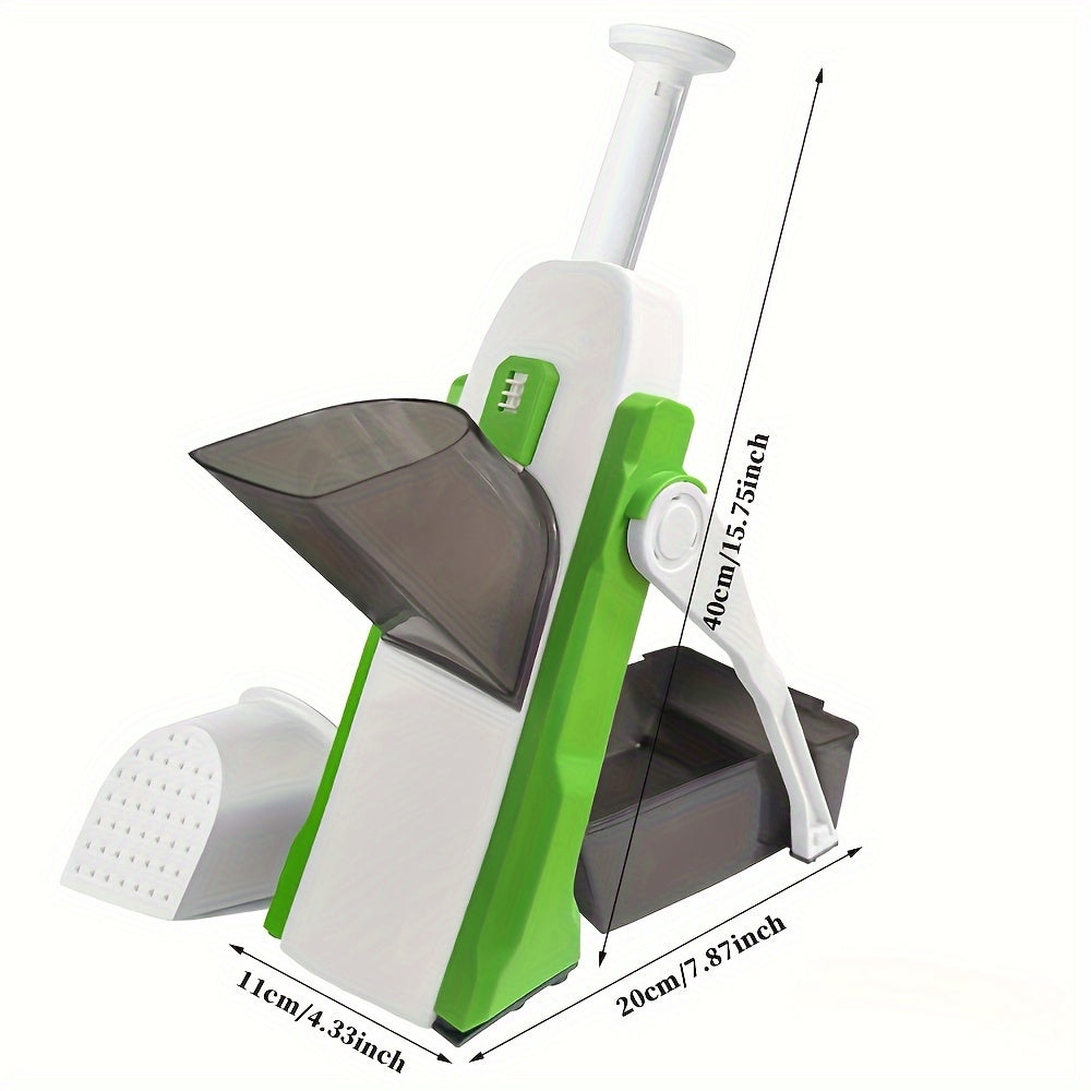 Kitchen Slicer Durable ABS Material Vegetable Fruit Potato Cutter Easy to Use