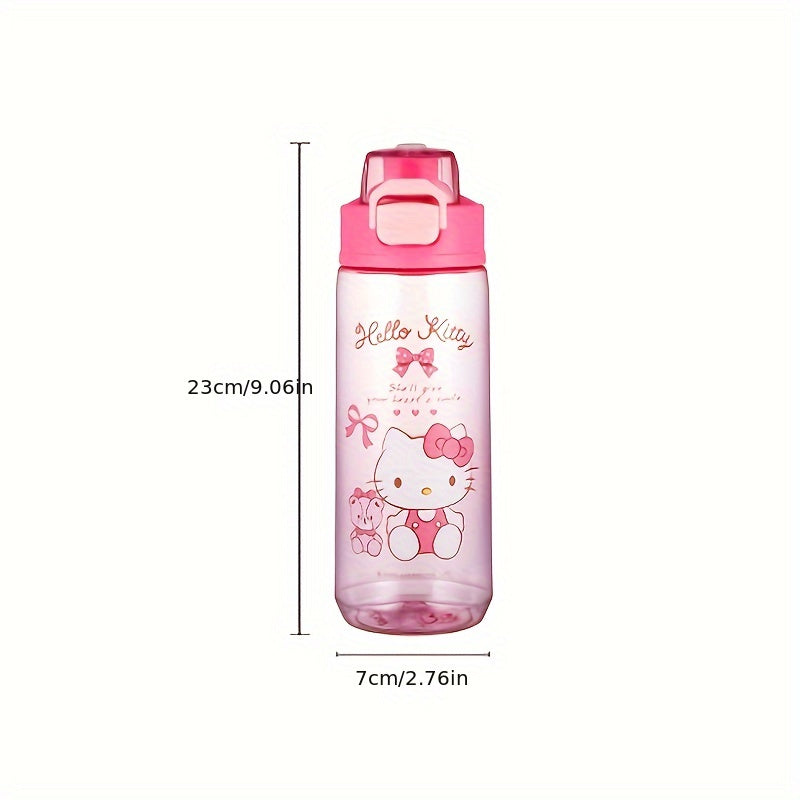 680ml plastik suv shisha bolalar uchun Hello Kitty dizayni bilan
