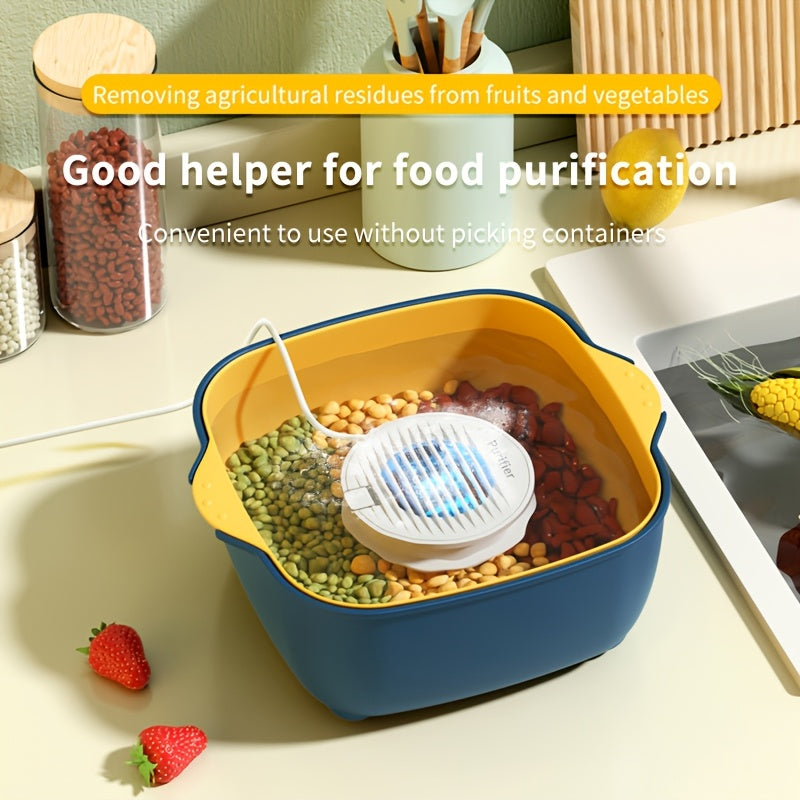 Avtomatik meva va sabzavot yuvish mashinasi, pestitsid sterilizatsiyasi bilan