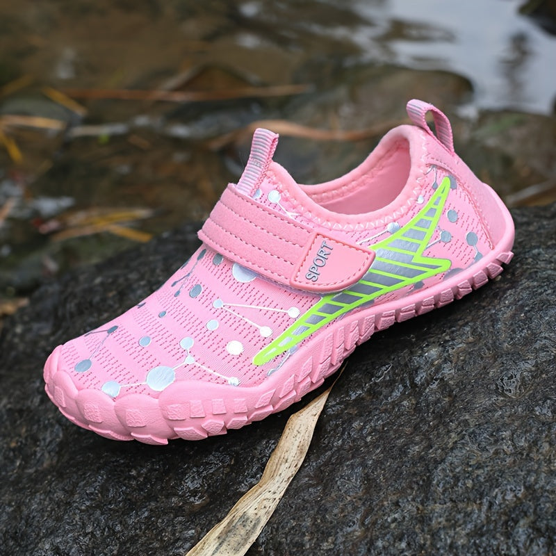 Calcetines de agua para niños unisex, transpirables, de secado rápido y antideslizantes para verano, playa y piscina