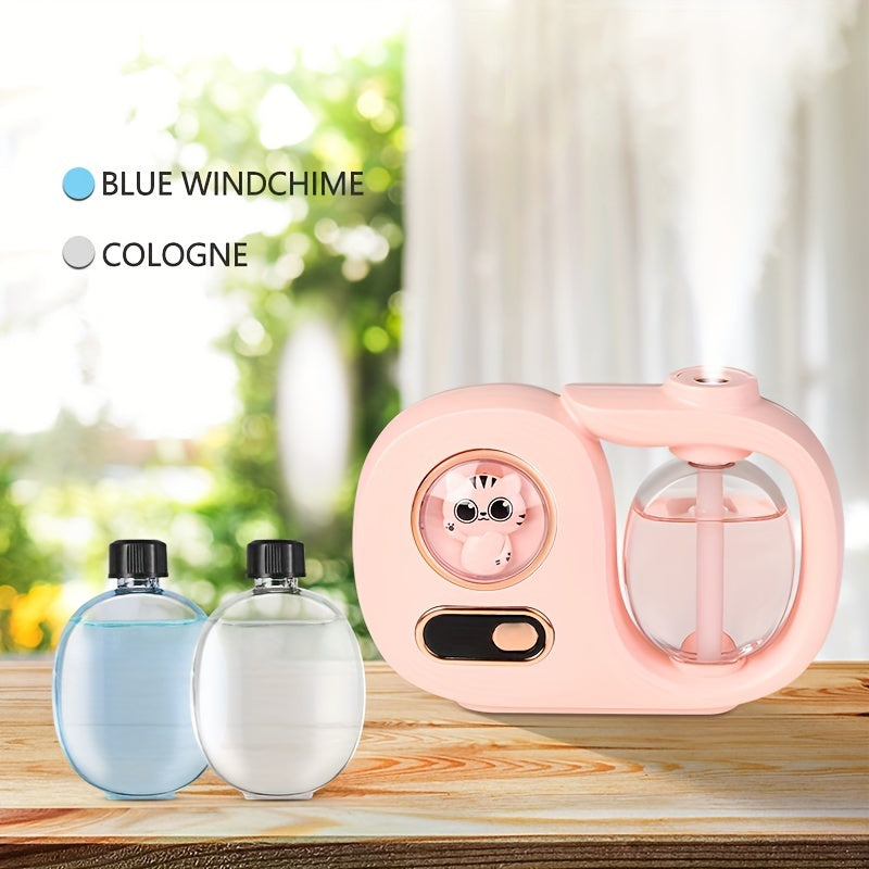 Автоматический набор диффузора эфирных масел с таймером, цифровым дисплеем, ночником для спальни, ванной комнаты, офиса