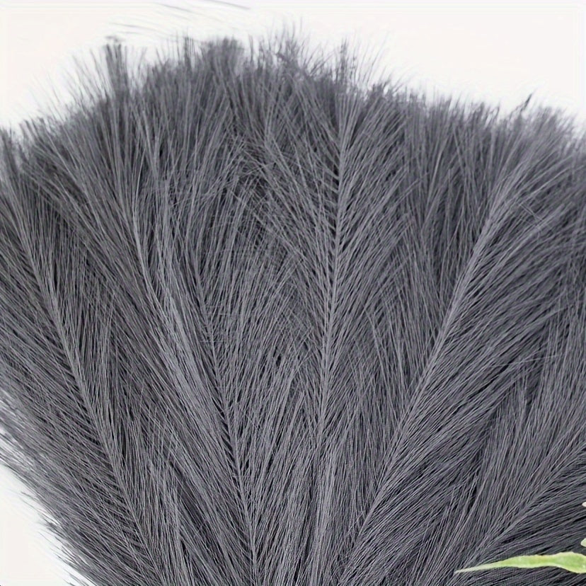Sun'iy reed pampas gul to'plami 5 dona, 42.93 sm, bohem dekor uchun ichki xona uchun