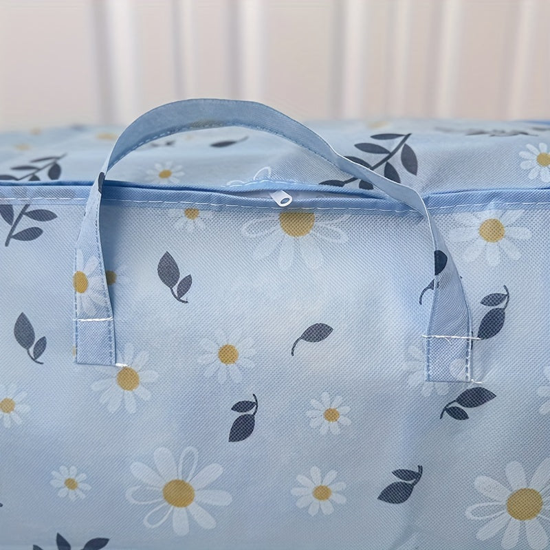 Bolsa de almacenamiento rectangular de tela de gran capacidad, organizador resistente al agua para armario, ropa y mantas