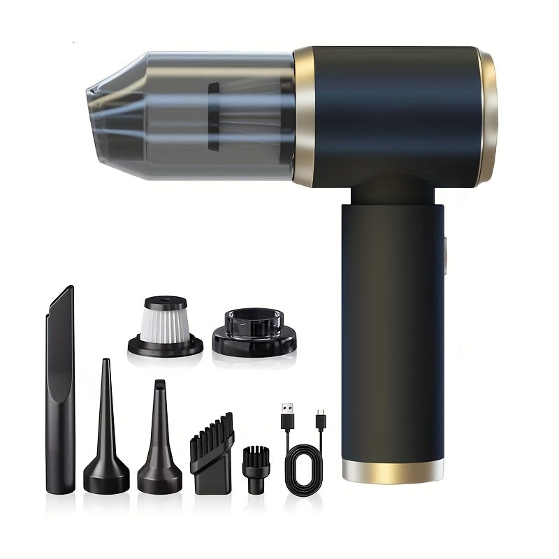 Беспроводной ручной пылесос с ультра-большой мощностью всасывания для легкой уборки дома в любое время.