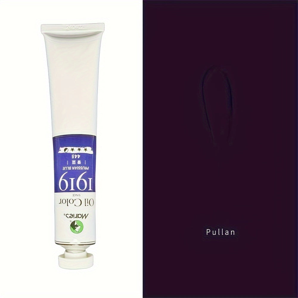 50ml White Oil Paint Tube for Canvas and Graffiti Art Professional Artist Grade