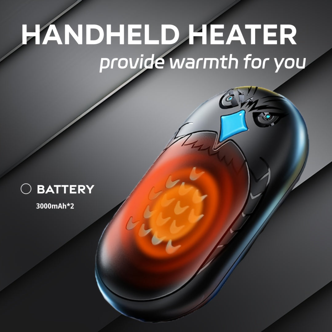 2-Pack Rechargeable Hand Warmers Level 3 Heat USB Portable Pocket Heaters for Outdoor Camping Hunting