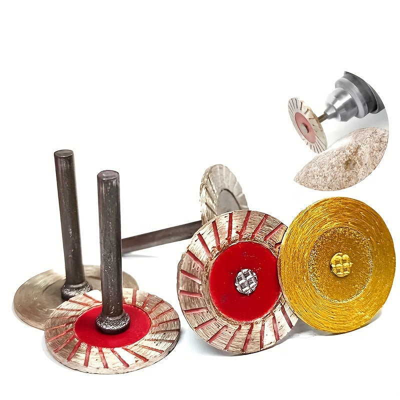 Mini Diamond Saw Blade 40mm Threaded Core for Stone Metal Handheld Tool