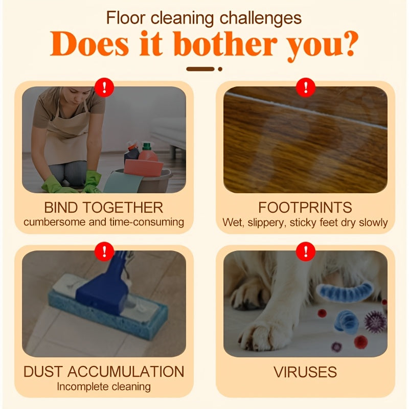 Wood Wax Cleaning Tablets for Polishing and Brightening Solid Wood Floors