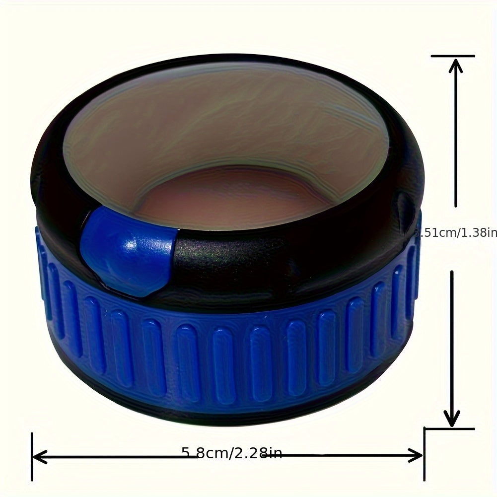 5 dona yuqori haroratga chidamli nylon pech kalitlari 58mm qora ko‘k oshxona pechlari, gril va pechlar uchun