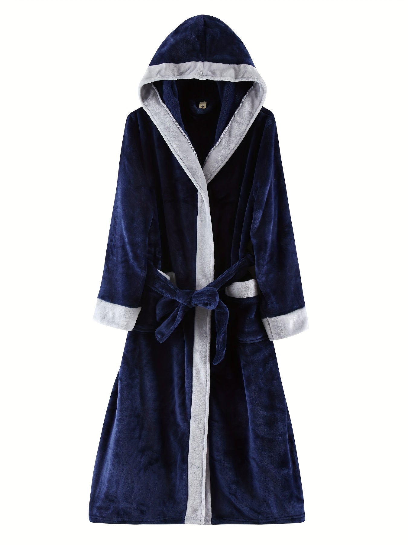 French Coral Velvet Bathrobe for Men and Women Fall Winter Thickened Skin-Friendly Comfortable