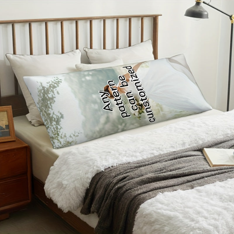 Personalized Double-Sided Photo Body Pillowcase 50.8x137.16 cm Soft Plush Gift